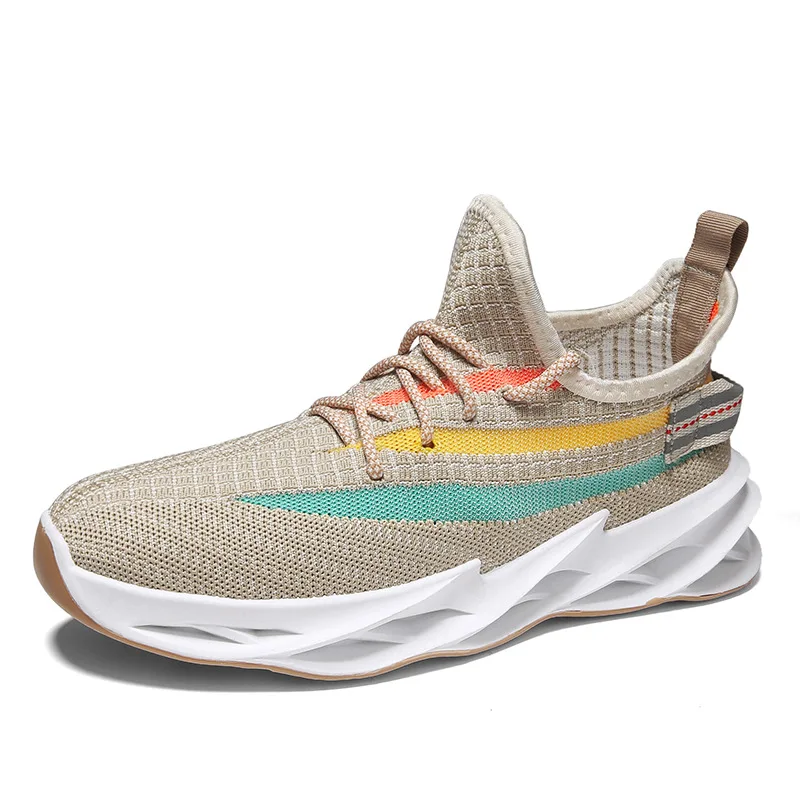 

brand sports men fashionable casual shoe sports shoes sneakers running shoes men's, Black and red,black and brown,orange