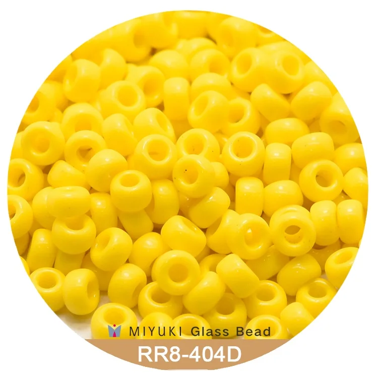 

Miyuki Round Rocailles 8/0 Beads 3 mm [24 Color Opaque Dyed First Series ]10g pack