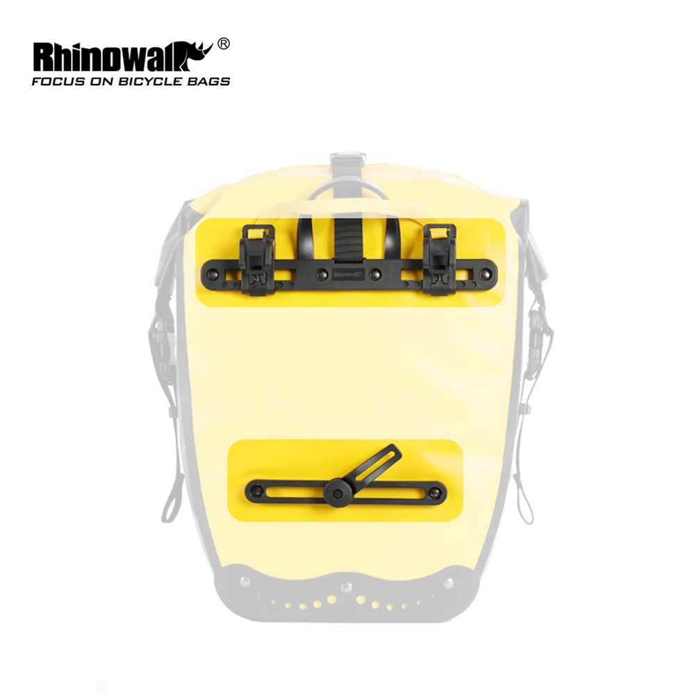 

Rhinowalk Bicycle Bag Buckle Bike Bag Accessories, Black