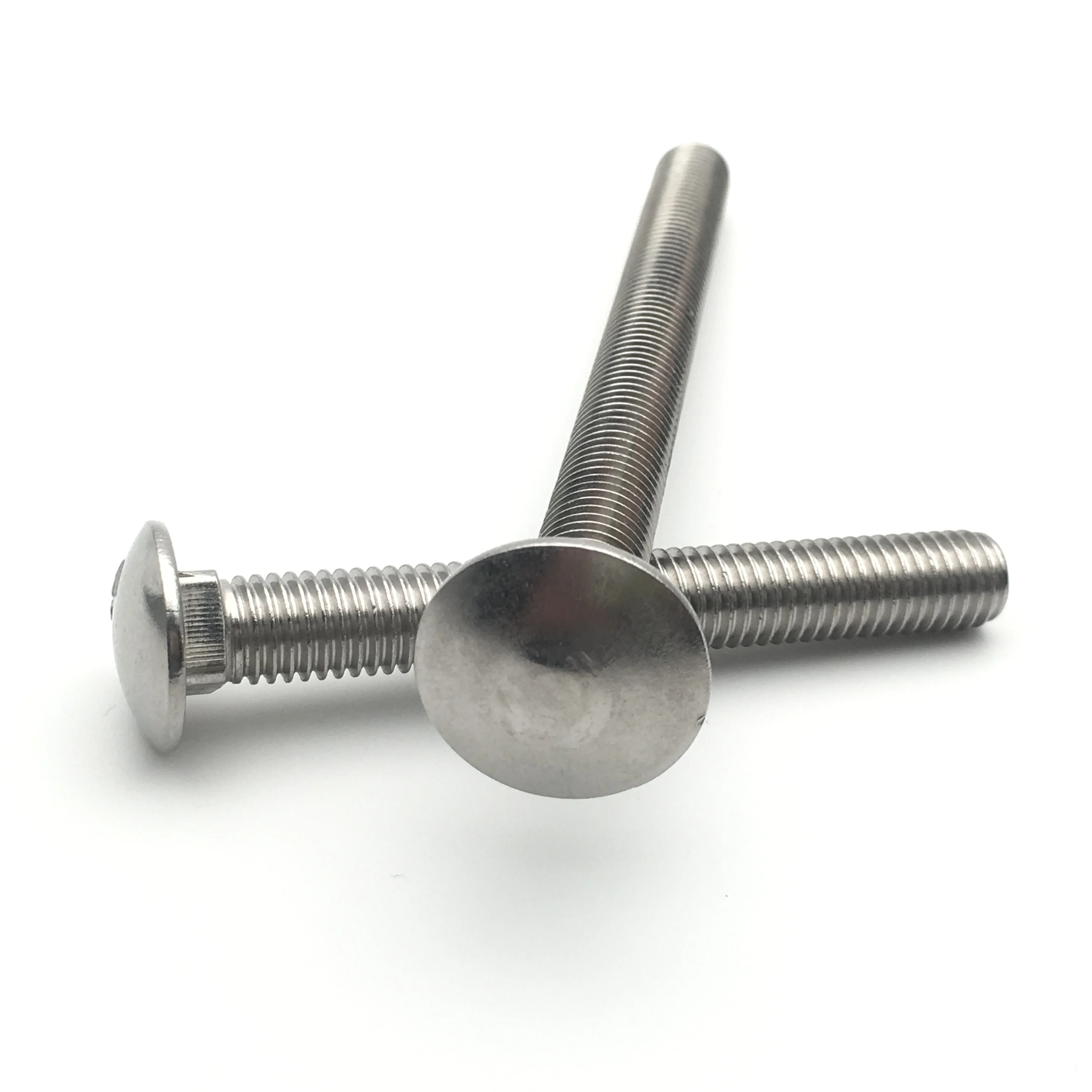 M4 M5 M6 M8 M10 Square Neck Head Stainless Steel Carriage Bolt Din 603 ...