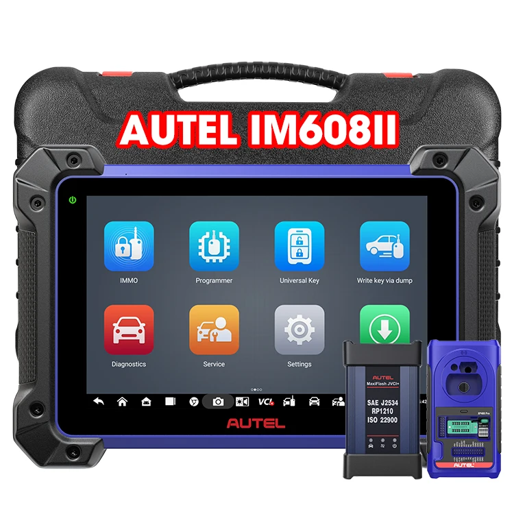 

Original autel maxicom im608ii maxiim maxsys maxi im 608 pro xp 400 automotive immo auto machine scanner car key programmer tool