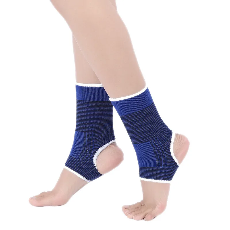 

Hot Sale High Quality Ankle Sleeve Support Polyester Cotton Elastic Ankle Support, Blue