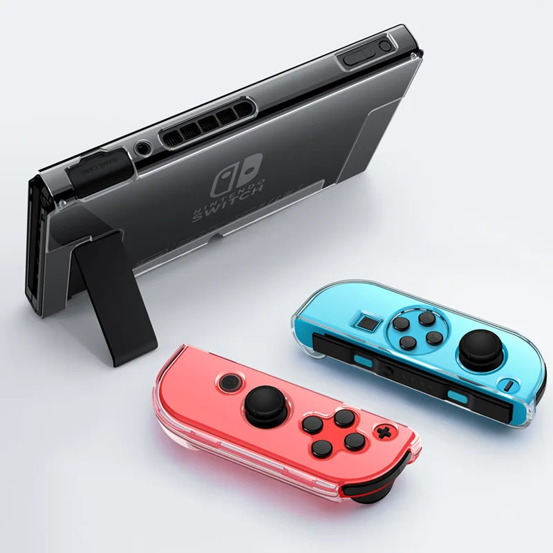 

Transparent Shockproof Protective Hard Shell Case Cover Skin For Nintendo Switch Accessories Dockable Case For NS Switch Console