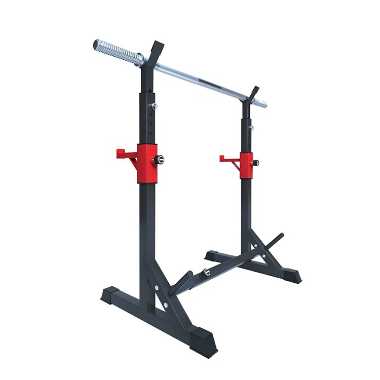 

Adjustable Stand Weightlifting Barbell Squat Rack Fitness Equipment for Home Gym