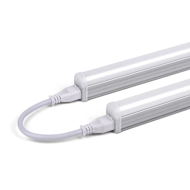 Zhongshan supplier shadowless linkable  T5 T8 Tube Light 4Ft 8Ft T8 Integrated LED Tube CE ETL DLC