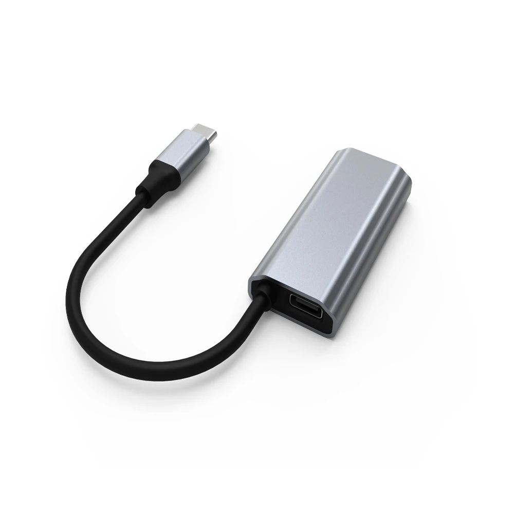 

Aluminum Alloy USB C 3.1 type c to HDTV 4k 60hz+PD Charging, Grey