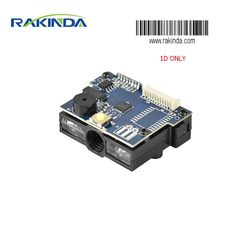

Rakinda LV12 Mini Embedded OEM CCD 1D Barcode Scanner Engine with USB KB RS232 Interface