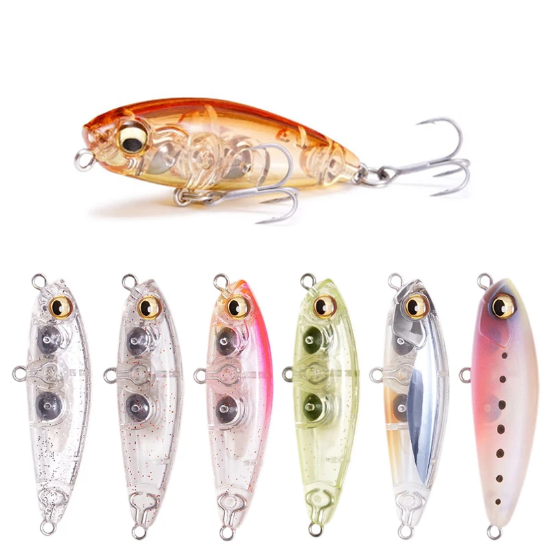 

Top Right 4.1g 43mm 9038 Fishing Lures Stick Bait Long Casting Sinking Pencil Pesca Artificial Bait Pencil Lure, As the picture shows