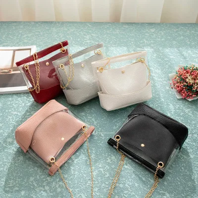 

FLB158 mini designer handbags famous brands luxury transparent black handbags, Red,gray,white,black, pink