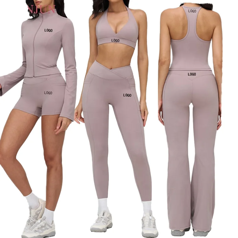 Quick-Dry Six Piece Set Yoga Set