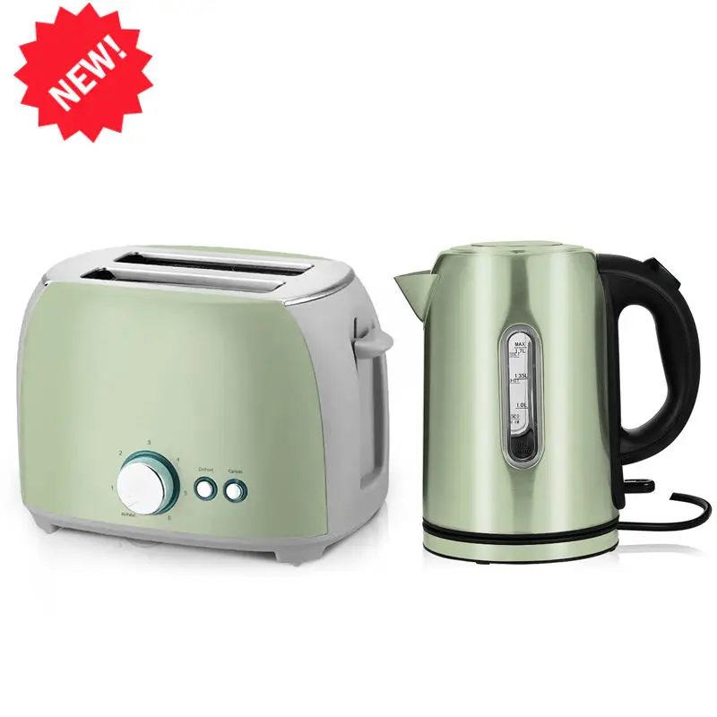 

Everich hot sell 1.7L green color stainless steel insulation tea water electric kettle 110v 220v