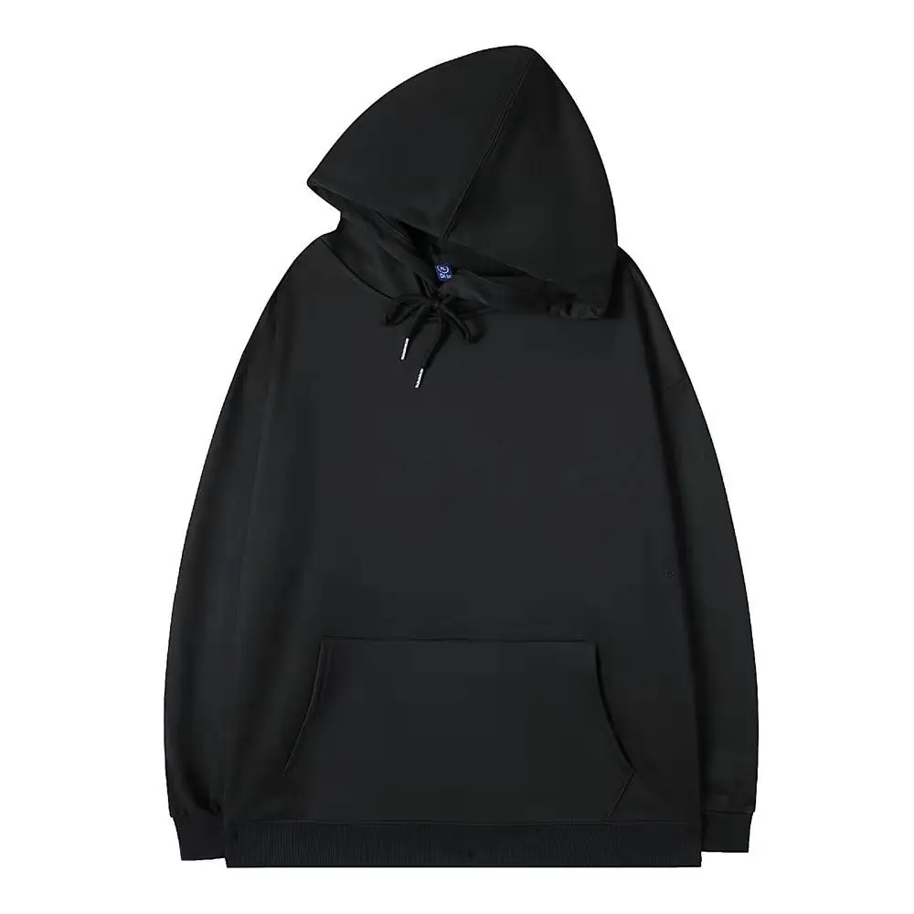 

Customized Logo Men Plain Sweatshirt High Quality 100% Cotton Sportswear Hoodie