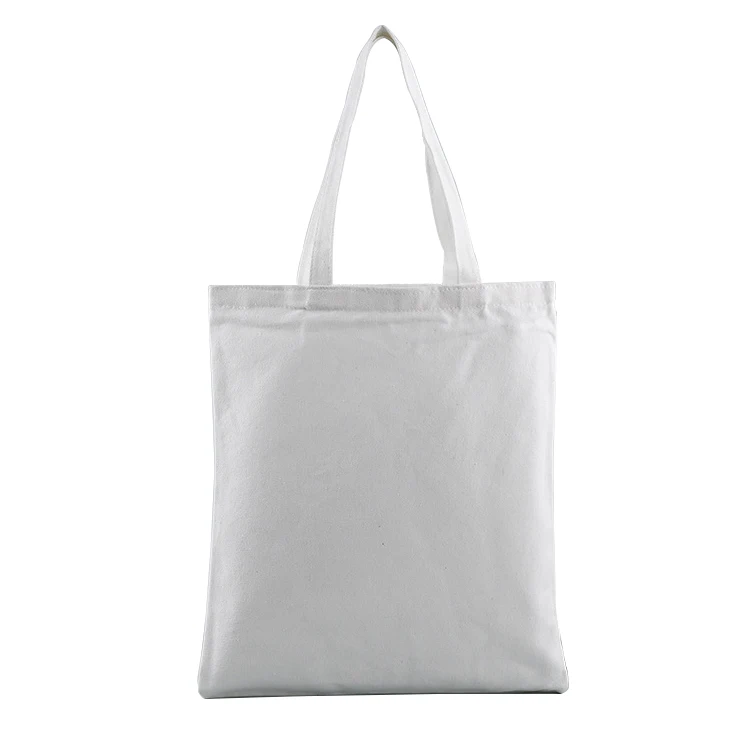 

Custom fashion portable eco-friendly reusable women shopping handbag blank cotton canvas beach tote bag
