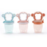 

New Baby Food Pacifier Clips Soother Holder Baby Nipple Feeder Silicone Pacifier Fruits Infant Feeding Supplies Soother Nipples