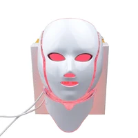 

manufacturer price colorful light Face and Neck Whitening Mask Face skin rejuvenation LED light Therapy Mask