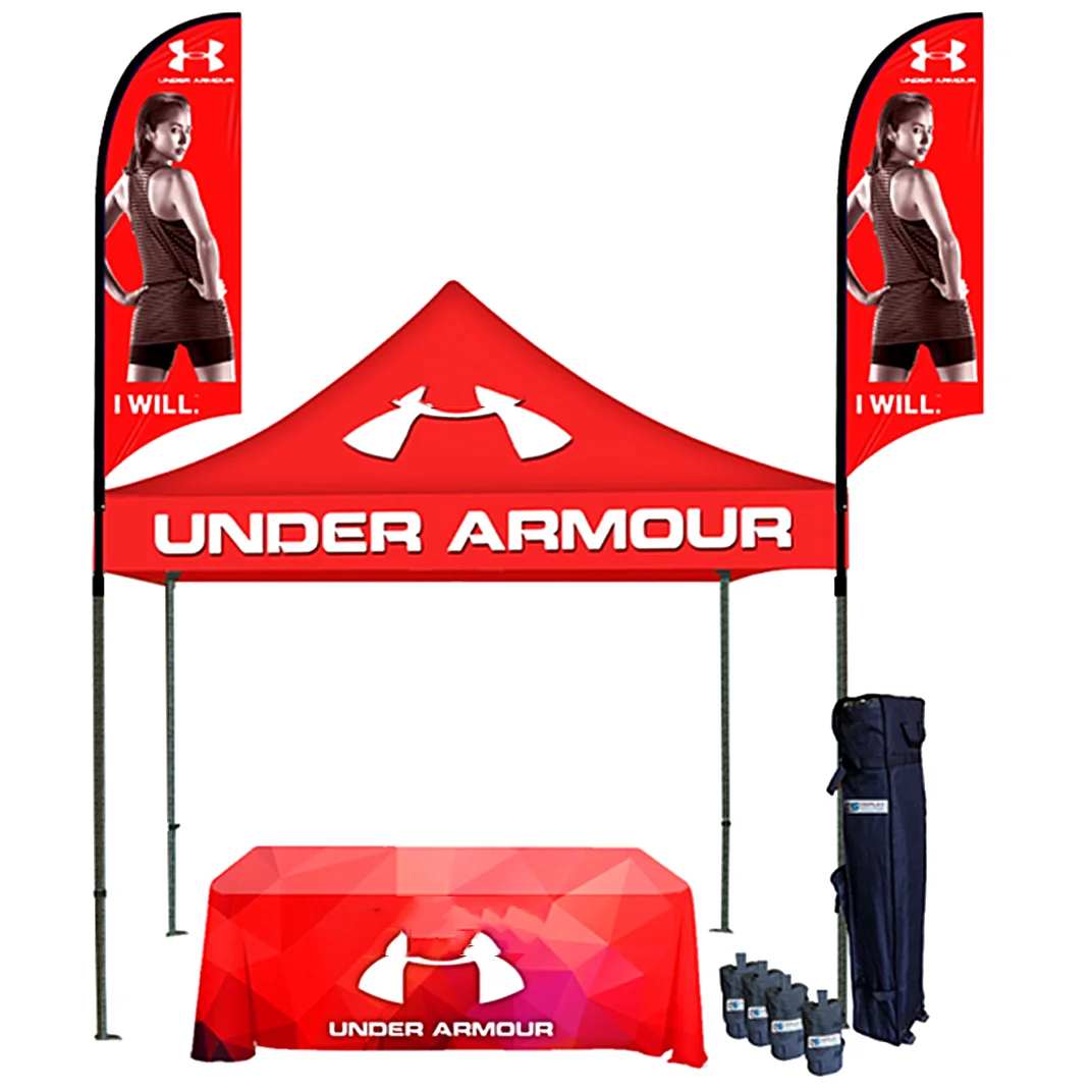 

2021 Design Pop Up Canopy Marquee Printed Trade Show Advertising Folding party tents