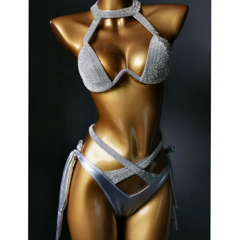 

New V Wired Sexy Bandage Bikini Women Luxury Bikini