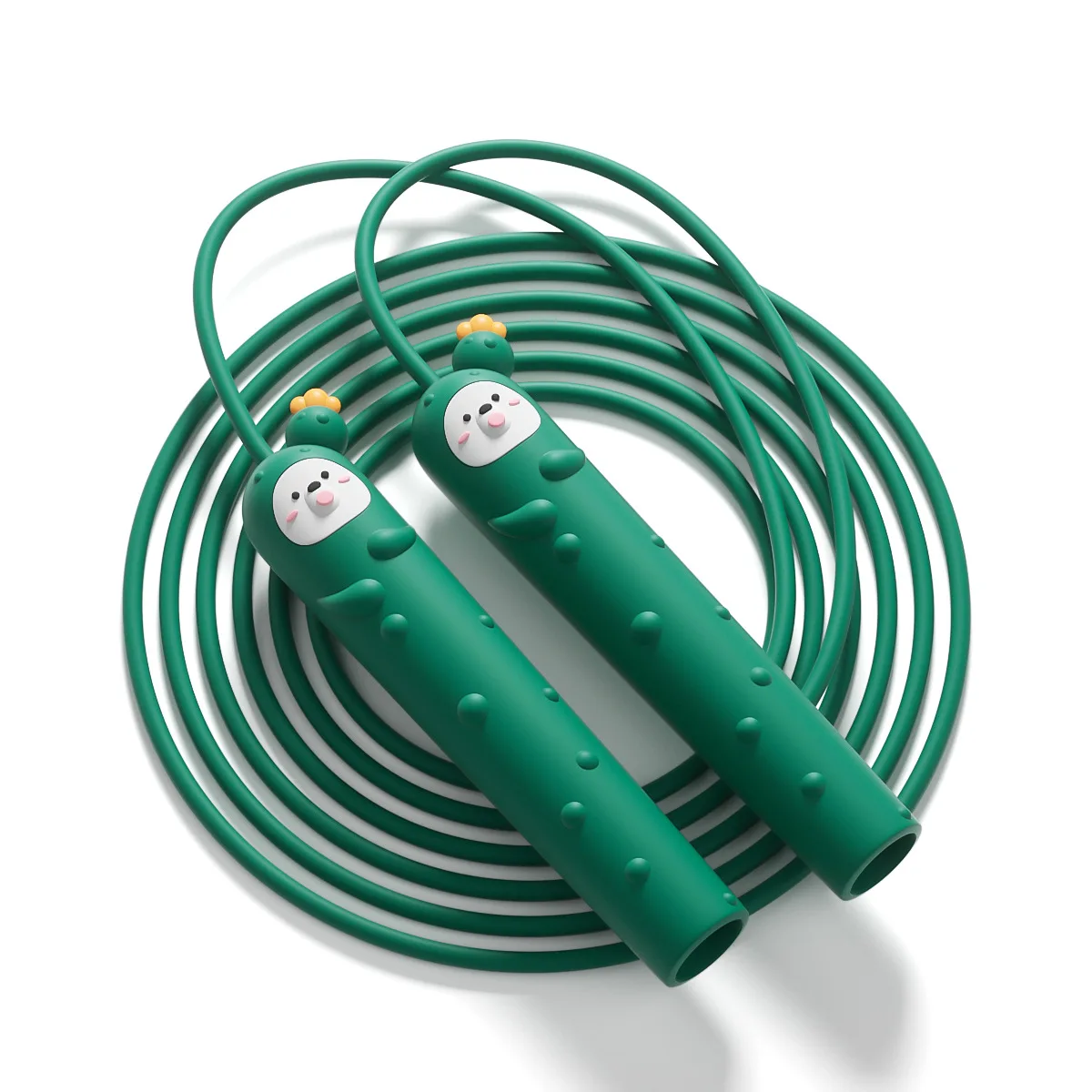 

New Arrival Sports/Exercise Funny PVC Jump Rope for Kids, Green/white