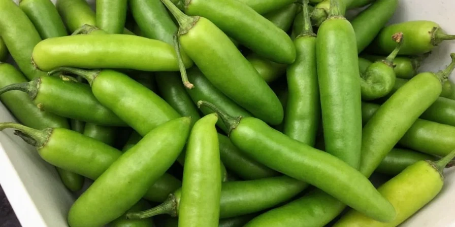 Jalapeño plant growing in a garden
