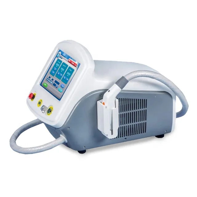

2 years warranty upgrade diode laser 808nm 755nm 1064nm hair removal skin rejuvenation beauty machine, Grey