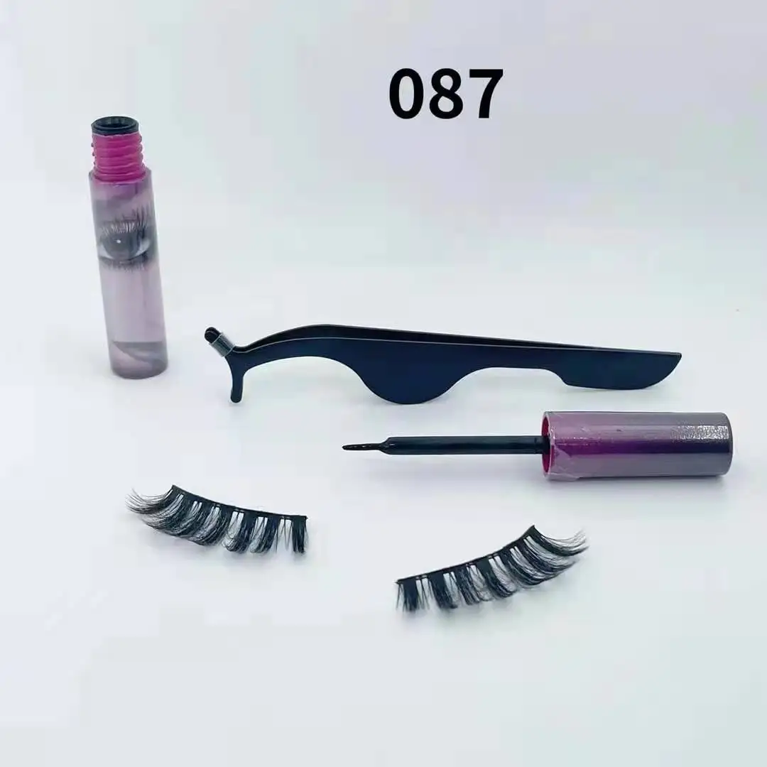 

Custom Packages 3D Magnetic Lashes 3 pairs set With Liner 5 Magnets Eyelashes