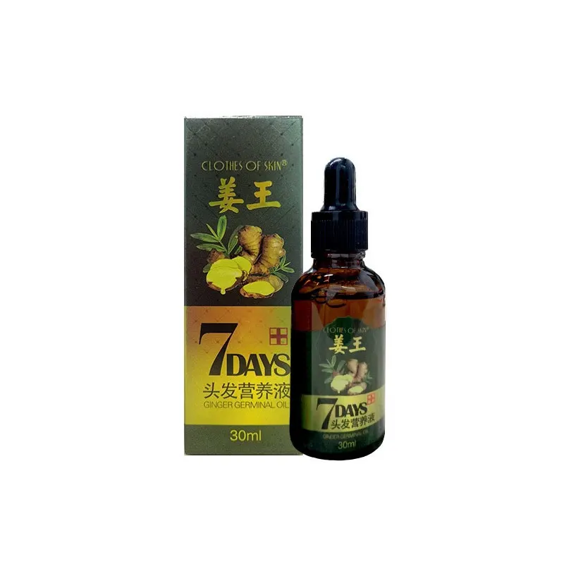 

Anti Loss Treatment Long Hair Growth Serum Oil Men Private Label Moisturizing Ginger Regrowth Oil for women Fall Hair