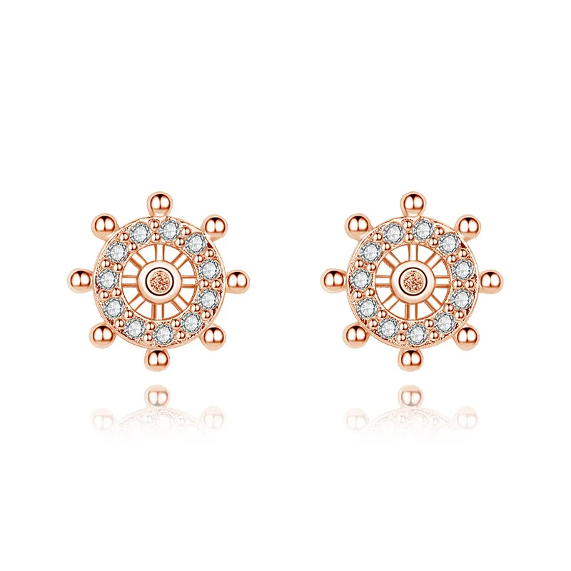 

Fashionable earrings for naval rudder Earrings