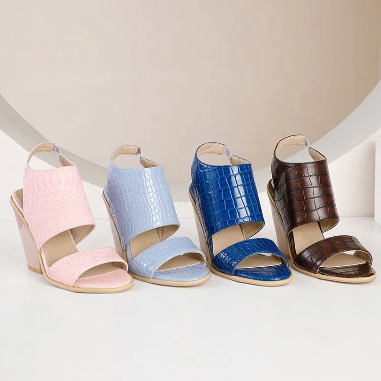 

2021 Manufacturer Popular Fancy Ladies High Heels Sandal Shoes Women slippers, Custom colors