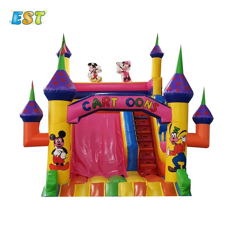 

New Fashion Summer Toy Wholesale Product Commercial Large Inflatable Water Slide China in Stock for Kids 0.55mm PVC Tarpaulin, Customized color