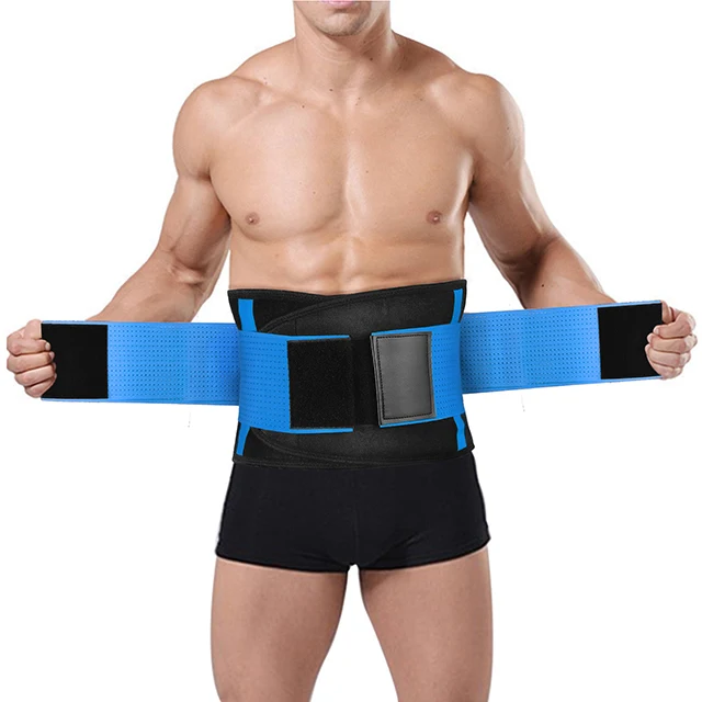 

High-quality neoprene waist eraser sports waist support adjustable waist trimmer, Blue/pink/message color