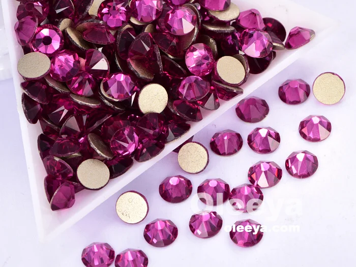 Wholesale SS20 Round Flat Back Crystal Stone Sunshine Nail Art Glass Stone Rhinestone Manufacturer