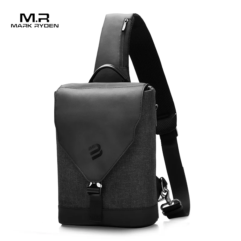 

Mark Ryden Crossbody Bag travel sling anti-theft bag chest bag suitable for daily use, Black