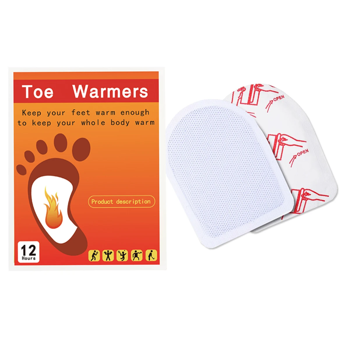 
Toe warmer heating insole heat patch high quality foot warm pad adhesive heat pad for foot  (60025149536)