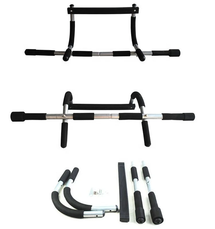 

Indoor Multi-Functional Gym Door Portable Pull Up Bar, Chin Up Bar, Grey,black or custom