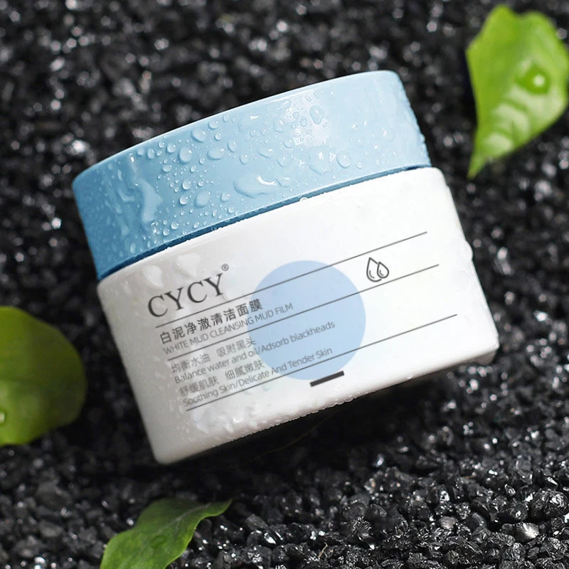 

Balanced Water And Oil/Adsorption Blackhead Soothing Skin/Delicate And Tender Skin White Mud Cleansing mud film
