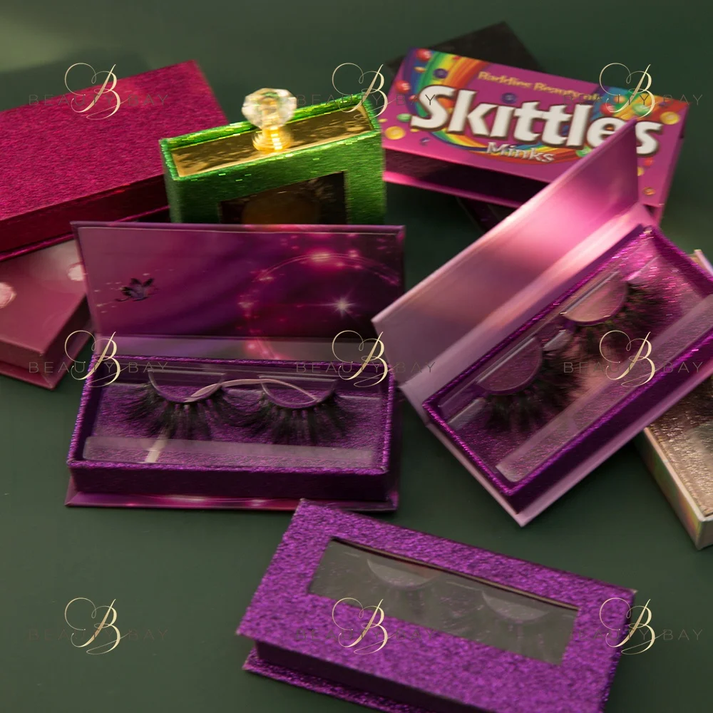 

wholesale factory private label super fluffy wink handmade 3d long lashes new style mink 25mm eyelashes, Natural black