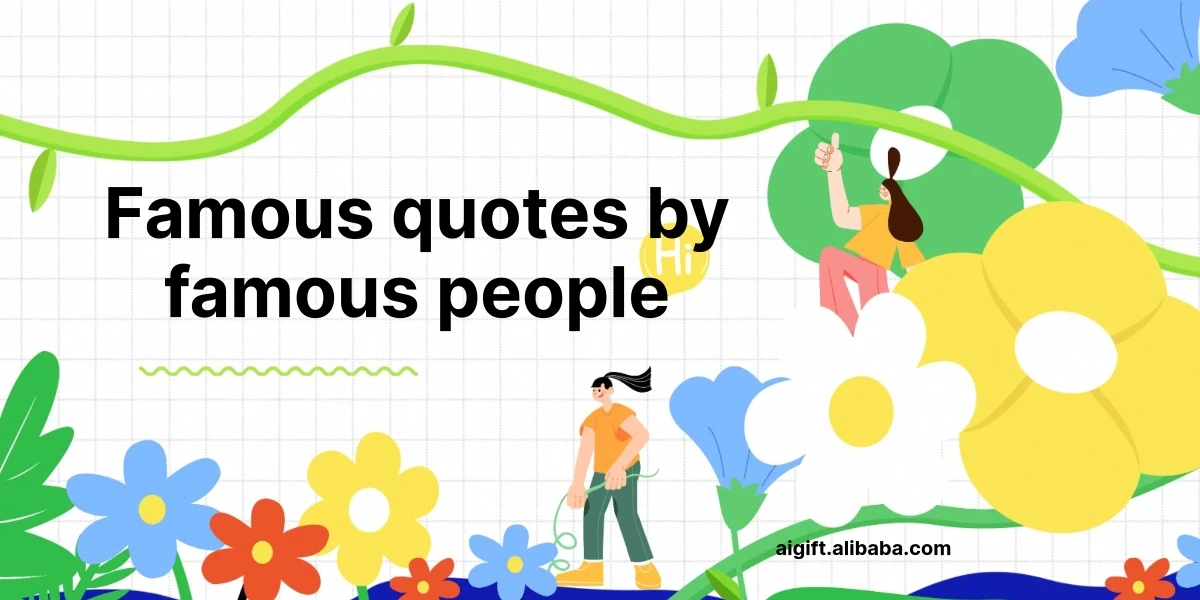 famous quotes by famous people