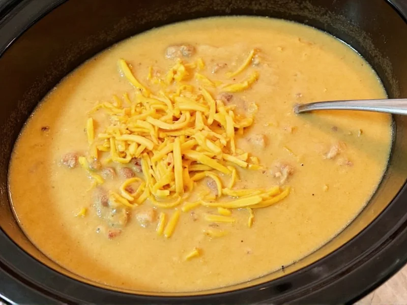 Slow Cooker Cheeseburger Soup: Easy Recipe & Tips