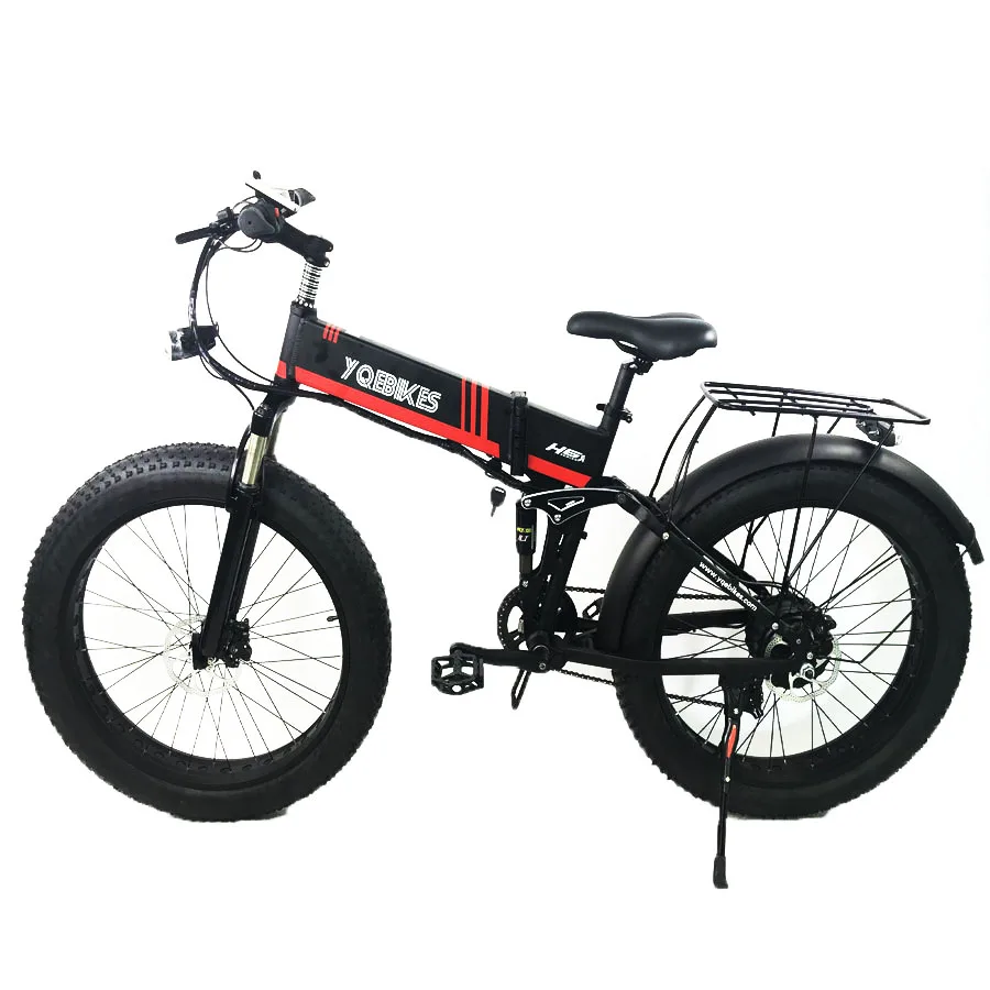 

YQEBIKES Super Power Long Distance 1000W Foldable Fat Tires Electric Mountain Bicycle fast speed, Customized