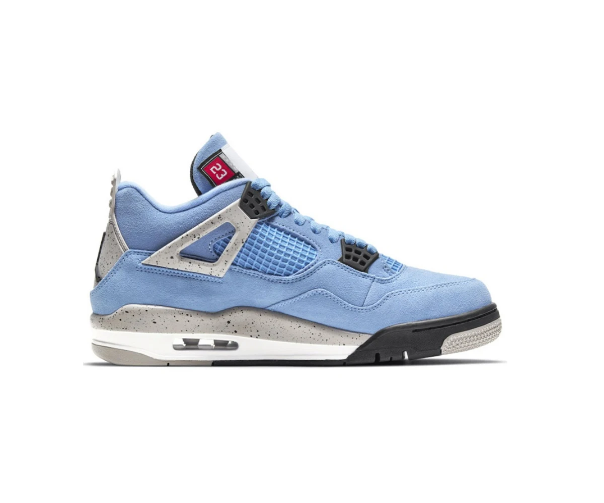 

Nike Air Jordan 4 Retro University Blue men women sneakers fashion casual sports shoes basketball shoes