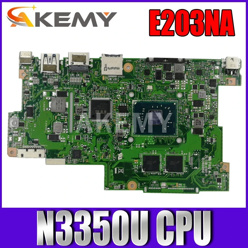 

For E203N E203NA E203M E203MA Laotop Mainboard Motherboard N3350U 2G RAM 64G SSD tested 100% OK