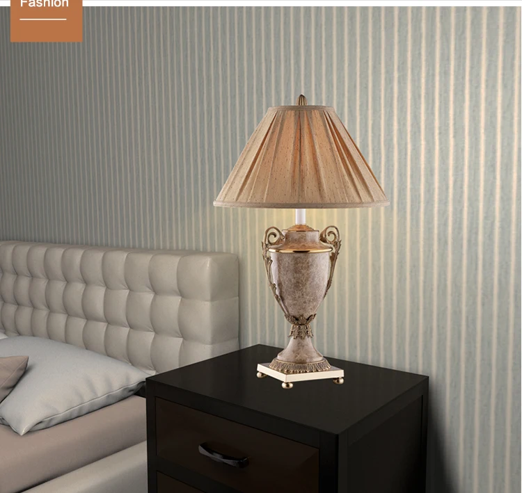 classic style marble table lamp