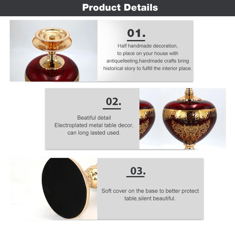 Hot Sale Gold Metal Home Decor Gift Modern Luxury Office Living Room