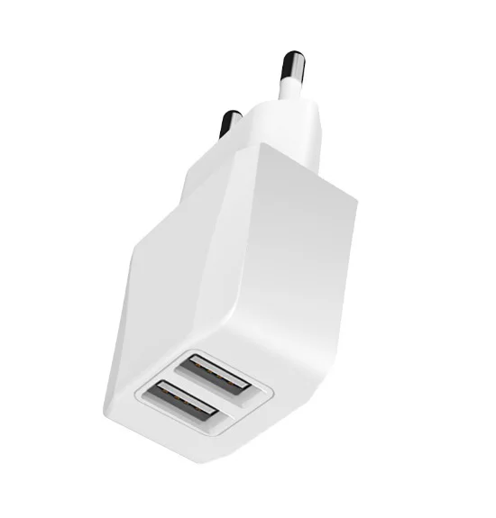 

TXark EU plug wall charger US/EU plug 5V 2.1A wall adapter Dual USB charger Mobile Phone, White ,black