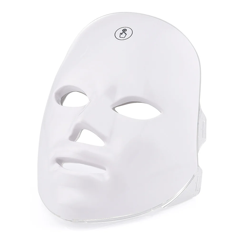 

7 Color Pink Custom Beauty LED Light Infrared Therapy Soft Face Facial Masks, 7 colors