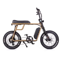 

Mario fat ebike 1000w 52v long distance battery Retro Electric Bicycle