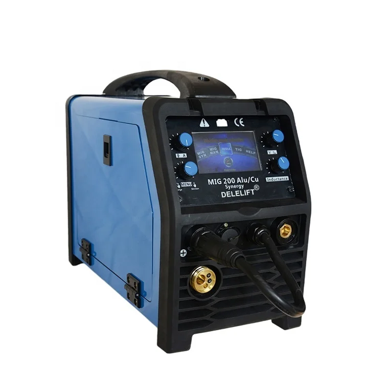 

DELE dual voltage 50HZ mig tig welder aluminum welder machine and inverter welding machine