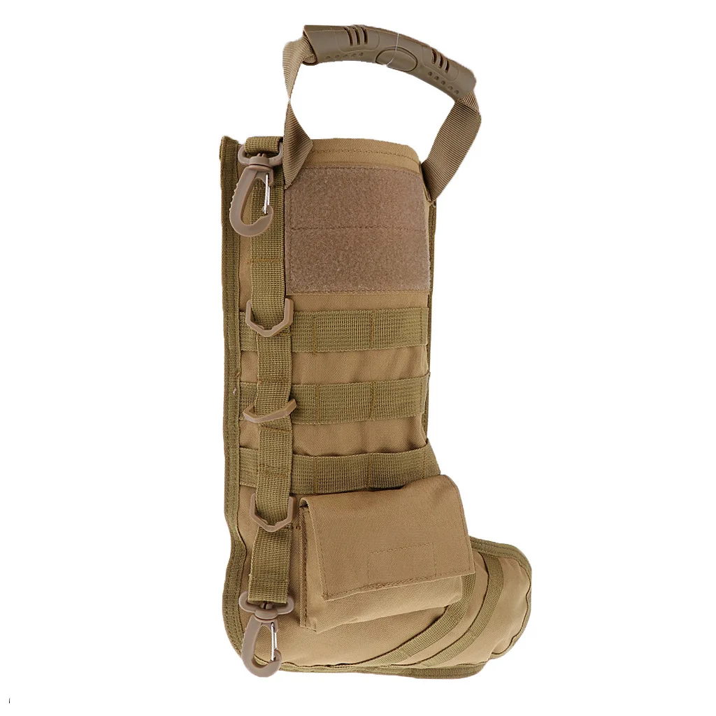 

2021 Wholesale Polyester Christmas Tactical Stocking with molle