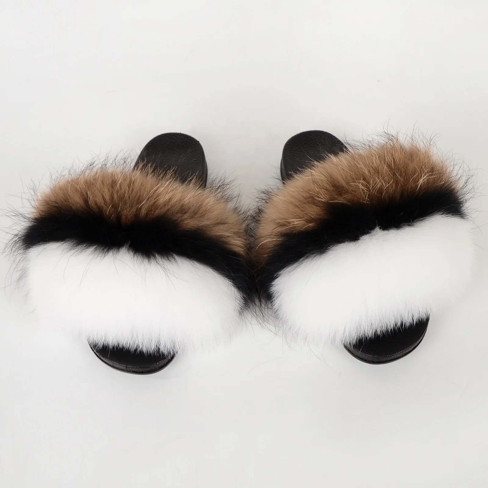 

us size 2021 Factory Direct Sale Custom logo and Color Popular Hot Slip On Fur Lined Slippers, Customized color