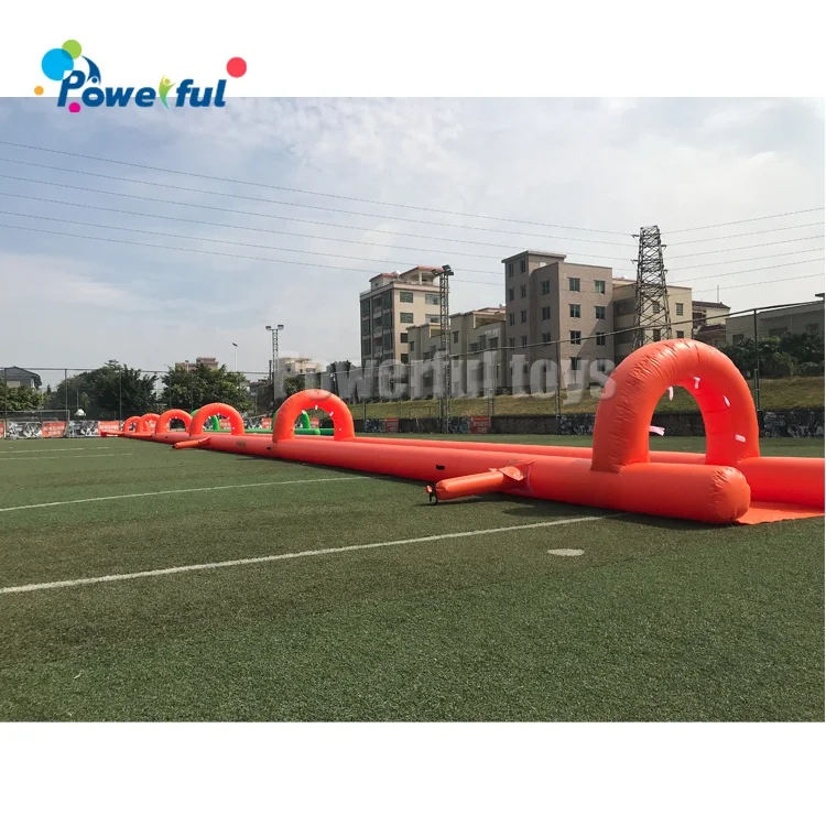 

50m inflatable slip n slide inflatable water slide the city for kids and adults